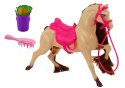 Zestaw Lalka Anlily Dżokejka Koń Akcesoria LEAN Toys Zestaw Lalka Anlily Dżokejka Koń Akcesoria LEAN Toys