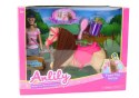 Zestaw Lalka Anlily Dżokejka Koń Akcesoria LEAN Toys Zestaw Lalka Anlily Dżokejka Koń Akcesoria LEAN Toys