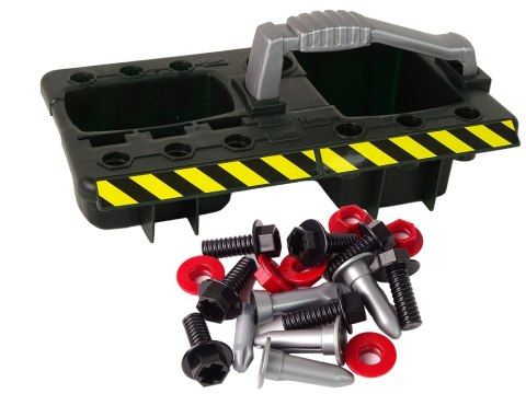 Zestaw Majsterkowicza Organizer Wkrętarka Na Baterie Zielony LEAN Toys Zestaw Majsterkowicza Organizer Wkrętarka Na Baterie Zielony LEAN Toys