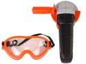 Zestaw Majsterkowicza Szlifierka Na Baterie Okulary Ochronne LEAN Toys Zestaw Majsterkowicza Szlifierka Na Baterie Okulary Ochronne LEAN Toys
