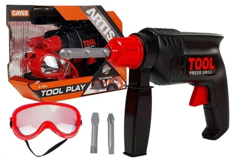 Zestaw Majsterkowicza Wiertarka Dla Dzieci Z Okularami Narzędzia LEAN Toys Zestaw Majsterkowicza Wiertarka Dla Dzieci Z Okularami Narzędzia LEAN Toys