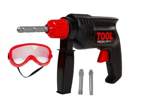 Zestaw Majsterkowicza Wiertarka Dla Dzieci Z Okularami Narzędzia LEAN Toys Zestaw Majsterkowicza Wiertarka Dla Dzieci Z Okularami Narzędzia LEAN Toys