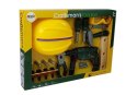 Zestaw Majsterkowicza Wiertarka na Baterie Okulary Ochronne Kask LEAN Toys Zestaw Majsterkowicza Wiertarka na Baterie Okulary Ochronne Kask LEAN Toys