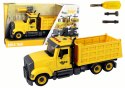 Auto Ciężarówka Do Składania Dźwięki Żółta LEAN Toys Auto Ciężarówka Do Składania Dźwięki Żółta LEAN Toys