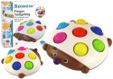 Jeż Sensoryczny Zabawka Tablica Edukacyjna Wypustki LEAN Toys Jeż Sensoryczny Zabawka Tablica Edukacyjna Wypustki LEAN Toys