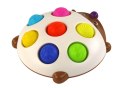 Jeż Sensoryczny Zabawka Tablica Edukacyjna Wypustki LEAN Toys Jeż Sensoryczny Zabawka Tablica Edukacyjna Wypustki LEAN Toys