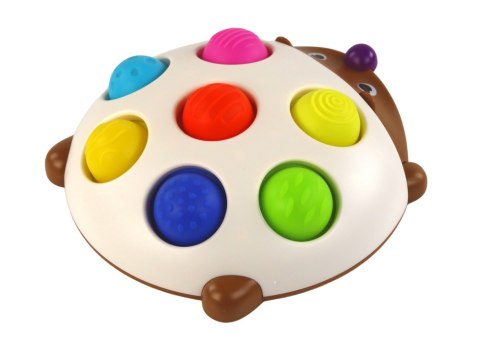 Jeż Sensoryczny Zabawka Tablica Edukacyjna Wypustki LEAN Toys Jeż Sensoryczny Zabawka Tablica Edukacyjna Wypustki LEAN Toys