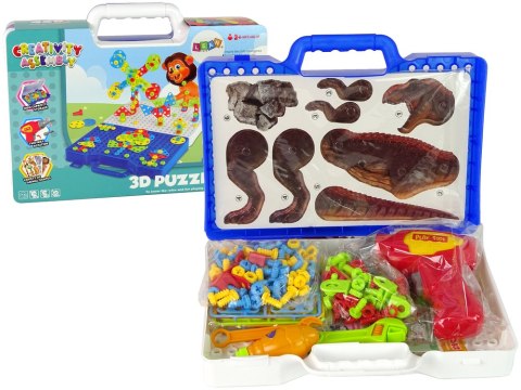Klocki Konstrukcyjne 3D DIY Dinozaury LEAN CARS Klocki Konstrukcyjne 3D DIY Dinozaury LEAN CARS