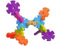 Klocki Konstrukcyjne Płatki Śniegu 52 Elementy LEAN Toys