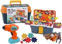 Klocki Puzzle Konstrukcyjne 3D W Skrzynce DIY Rozkręcanie Wiertarka Klocki Puzzle Konstrukcyjne 3D W Skrzynce DIY Rozkręcanie Wiertarka