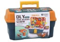 Klocki Puzzle Konstrukcyjne 3D W Skrzynce DIY Rozkręcanie Wiertarka Klocki Puzzle Konstrukcyjne 3D W Skrzynce DIY Rozkręcanie Wiertarka