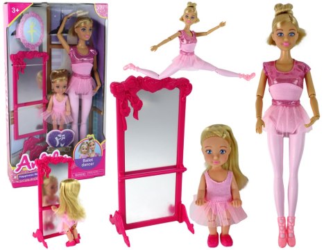 Lalka Anlily Mama z Dzieckiem Baletnica Lalki LEAN Toys Lalka Anlily Mama z Dzieckiem Baletnica Lalki LEAN Toys