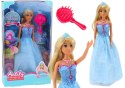 Lalka Anlily Syrenia Księżniczka Niebieska Sukienka Szczotka LEAN Toys Lalka Anlily Syrenia Księżniczka Niebieska Sukienka Szczotka LEAN Toys