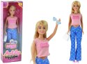 Lalka Dla Dzieci Anlily Długie Blond Włosy Torebka Okulary Różowa Bluzka LEAN Toys Lalka Dla Dzieci Anlily Długie Blond Włosy Torebka Okulary Różowa Bluzka LEAN Toys