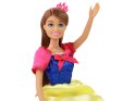 Lalka Dla Dzieci Anlily Księżniczka Długie Ciemne Włosy Żółta Sukienka LEAN Toys Lalka Dla Dzieci Anlily Księżniczka Długie Ciemne Włosy Żółta Sukienka LEAN Toys