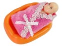 Lalka Dla Dzieci W Ciąży Długie Włosy Akcesoria LEAN Toys Lalka Dla Dzieci W Ciąży Długie Włosy Akcesoria LEAN Toys