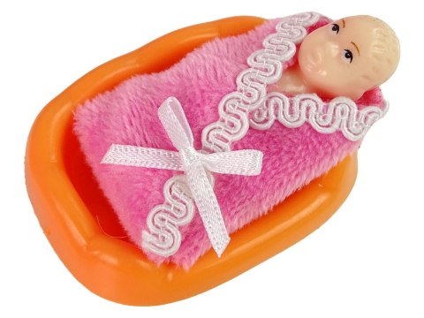 Lalka Dla Dzieci W Ciąży Długie Włosy Akcesoria LEAN Toys Lalka Dla Dzieci W Ciąży Długie Włosy Akcesoria LEAN Toys