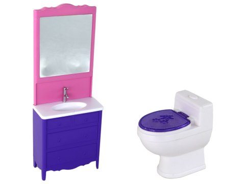Lalka Dla Dzieci w Szlafroku Łazienka Akcesoria LEAN Toys Lalka Dla Dzieci w Szlafroku Łazienka Akcesoria LEAN Toys