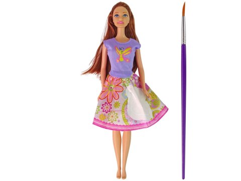 Lalka Długie Włosy Malowanie Sukienki LEAN Toys Lalka Długie Włosy Malowanie Sukienki LEAN Toys