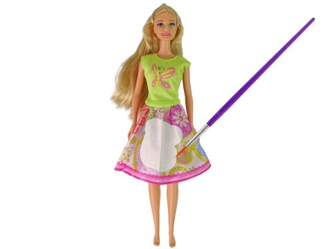 Lalka Długie Włosy Malowanie Sukienki LEAN Toys Lalka Długie Włosy Malowanie Sukienki LEAN Toys