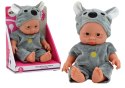 Mała Lalka Bobas Siwe Ubranko Czapeczka Koala LEAN Toys Mała Lalka Bobas Siwe Ubranko Czapeczka Koala LEAN Toys