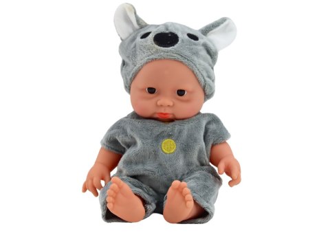 Mała Lalka Bobas Siwe Ubranko Czapeczka Koala LEAN Toys Mała Lalka Bobas Siwe Ubranko Czapeczka Koala LEAN Toys