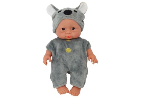 Mała Lalka Bobas Siwe Ubranko Czapeczka Koala LEAN Toys Mała Lalka Bobas Siwe Ubranko Czapeczka Koala LEAN Toys