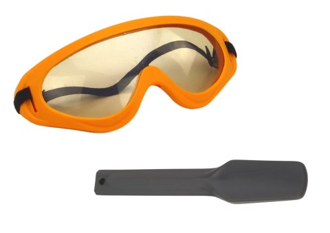 Młot Pneumatyczny Zabawkowy Wymienna Końcówka Okulary Żółty LEAN Toys Młot Pneumatyczny Zabawkowy Wymienna Końcówka Okulary Żółty LEAN Toys