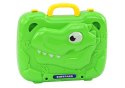 Stolik Walizka Zestaw DIY Układanka Klocki Dinozaur Wkrętarka 249 ele. LEAN Toys Stolik Walizka Zestaw DIY Układanka Klocki Dinozaur Wkrętarka 249 ele. LEAN Toys