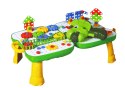Stolik Walizka Zestaw DIY Układanka Klocki Dinozaur Wkrętarka 249 ele. LEAN Toys Stolik Walizka Zestaw DIY Układanka Klocki Dinozaur Wkrętarka 249 ele. LEAN Toys