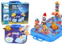 Walizka Zestaw DIY Układanka Klocki Kosmos Wkrętarka 228 ele. LEAN Toys Walizka Zestaw DIY Układanka Klocki Kosmos Wkrętarka 228 ele. LEAN Toys
