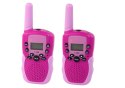 Walkie Talkie Krótkofalówki Różowe Zasięg 3km Dla Dzieci LEAN Toys Walkie Talkie Krótkofalówki Różowe Zasięg 3km Dla Dzieci LEAN Toys