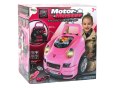 Warsztat Silnik Auto Do Rozkręcania Zestaw Majsterkowicza Różowy LEAN Toys Warsztat Silnik Auto Do Rozkręcania Zestaw Majsterkowicza Różowy LEAN Toys