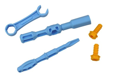 Warsztat Silnik Ciężarówka Do Rozkręcania Zestaw Majsterkowicza Niebieska LEAN Toys Warsztat Silnik Ciężarówka Do Rozkręcania Zestaw Majsterkowicza Niebieska LEAN Toys