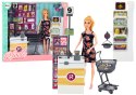 Zestaw Lalka W Supermarkecie Regały Koszyk Sklepowy Produkty Spożywcze LEAN Toys Zestaw Lalka W Supermarkecie Regały Koszyk Sklepowy Produkty Spożywcze LEAN Toys