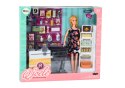 Zestaw Lalka W Supermarkecie Regały Koszyk Sklepowy Produkty Spożywcze LEAN Toys Zestaw Lalka W Supermarkecie Regały Koszyk Sklepowy Produkty Spożywcze LEAN Toys