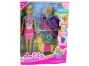 Zestaw Lalki z Pieskiem i Karmą LEAN Toys Zestaw Lalki z Pieskiem i Karmą LEAN Toys