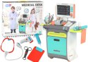 Zestaw Małego Doktora Wózek Lekarski RTG EKG Akcesoria LEAN Toys Zestaw Małego Doktora Wózek Lekarski RTG EKG Akcesoria LEAN Toys