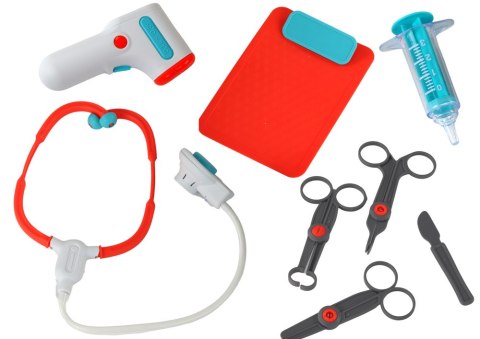Zestaw Małego Doktora Wózek Lekarski RTG EKG Akcesoria LEAN Toys Zestaw Małego Doktora Wózek Lekarski RTG EKG Akcesoria LEAN Toys