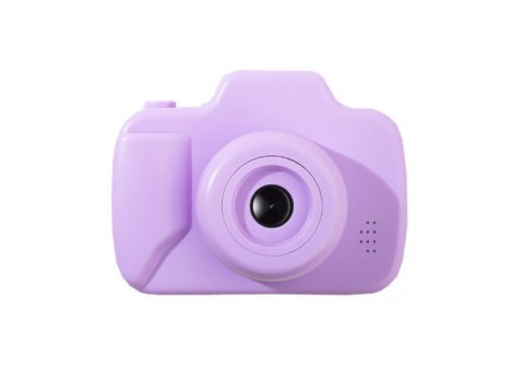 Aparat Dla Dzieci Zdjęcia Nagrywanie Gry Karta Pamięci 64GB Fioletowy LEAN Toys Aparat Dla Dzieci Zdjęcia Nagrywanie Gry Karta Pamięci 64GB Fioletowy LEAN Toys