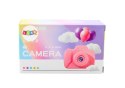 Aparat Dla Dzieci Zdjęcia Nagrywanie Gry Karta Pamięci 64GB Fioletowy LEAN Toys Aparat Dla Dzieci Zdjęcia Nagrywanie Gry Karta Pamięci 64GB Fioletowy LEAN Toys