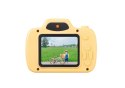 Aparat Dla Dzieci Zdjęcia Nagrywanie Gry Karta Pamięci 64GB Żółty LEAN Toys Aparat Dla Dzieci Zdjęcia Nagrywanie Gry Karta Pamięci 64GB Żółty LEAN Toys
