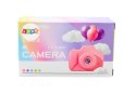 Aparat Dla Dzieci Zdjęcia Nagrywanie Gry Karta Pamięci 64GB Żółty LEAN Toys Aparat Dla Dzieci Zdjęcia Nagrywanie Gry Karta Pamięci 64GB Żółty LEAN Toys