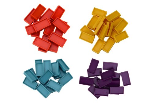 Autko Zielony Dinozaur na Baterie Układające Kolorowe Domino 4 Kolory Klocków LEAN Toys Autko Zielony Dinozaur na Baterie Układające Kolorowe Domino 4 Kolory Klocków LEAN Toys