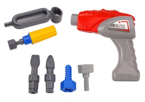 Ciężarówka Z Hakiem Kreskówkowa Do Rozkręcania DIY Czerwony Dźwig LEAN Toys Ciężarówka Z Hakiem Kreskówkowa Do Rozkręcania DIY Czerwony Dźwig LEAN Toys