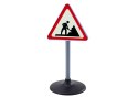 Duży Znak Ostrzegawczy Prace Drogowe 70cm LEAN Toys Duży Znak Ostrzegawczy Prace Drogowe 70cm LEAN Toys
