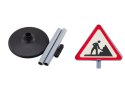 Duży Znak Ostrzegawczy Prace Drogowe 70cm LEAN Toys Duży Znak Ostrzegawczy Prace Drogowe 70cm LEAN Toys
