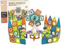 Klocki Magnetyczne Budowle 3D Diabelski Młyn 155 Elementów Klocki Magnetyczne Budowle 3D Diabelski Młyn 155 Elementów
