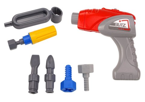 Koparka Gąsienicowa Kreskówkowa Do Skręcania DIY Pomarańczowa LEAN Toys Koparka Gąsienicowa Kreskówkowa Do Skręcania DIY Pomarańczowa LEAN Toys