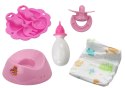 Lalka Bobas Siusiająca Body Czapeczka Nocnik Butelka Akcesoria LEAN Toys Lalka Bobas Siusiająca Body Czapeczka Nocnik Butelka Akcesoria LEAN Toys
